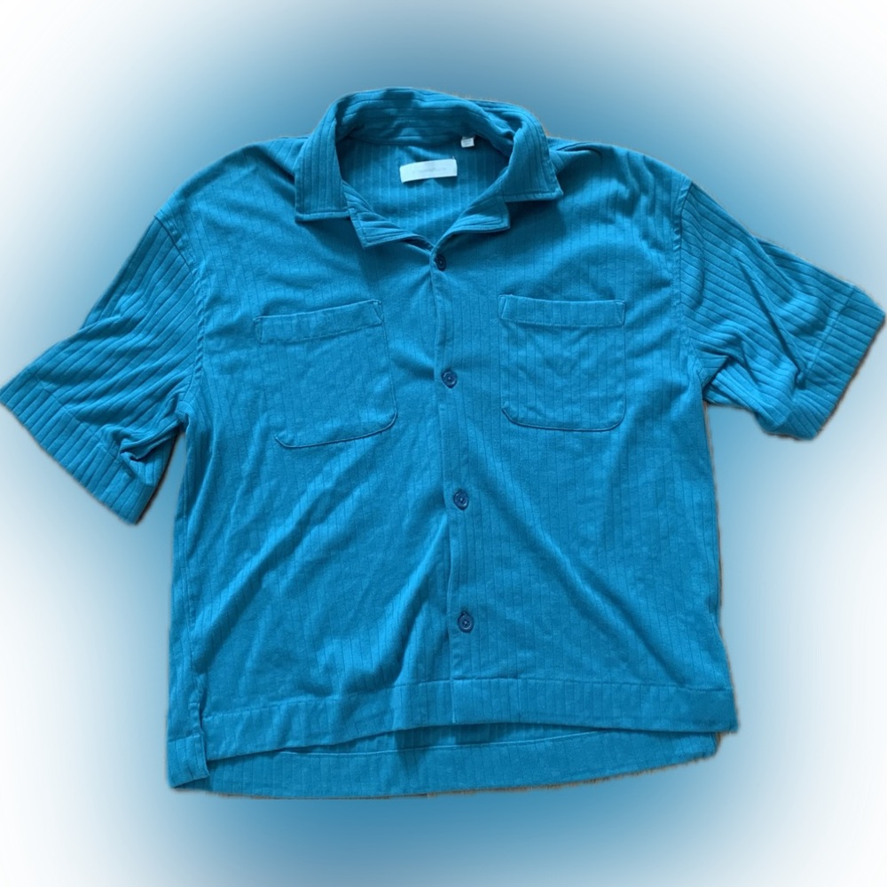 Urban Outfitters Standard Cloth Liam Crinkle Shirt